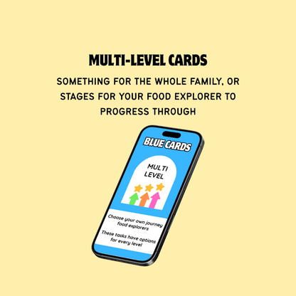 Digital Food Explorer Cards