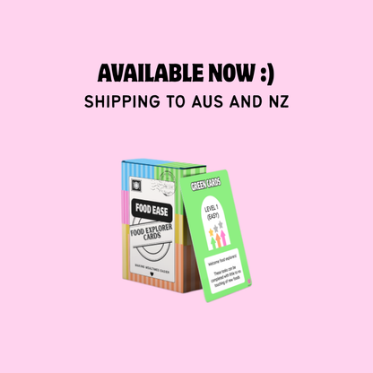 Physical Food Explorer Cards